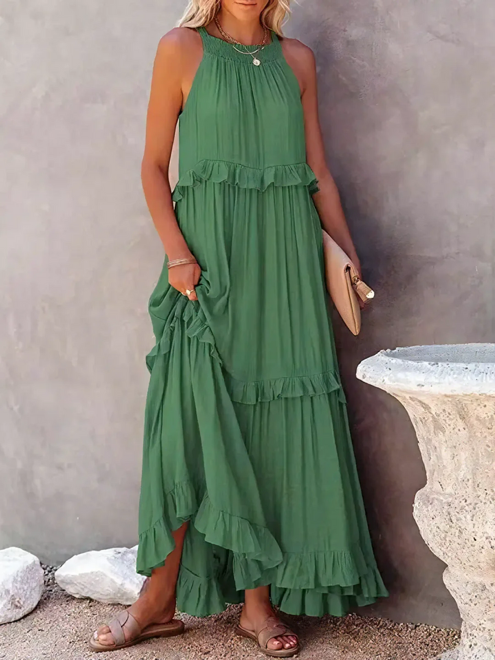 CHERRY™ - Flow &amp; Flutter Maxi Dress