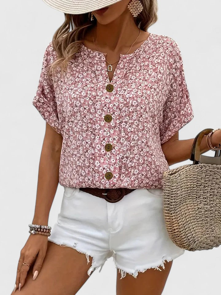 Sabine - Haut Floral Élegant d&