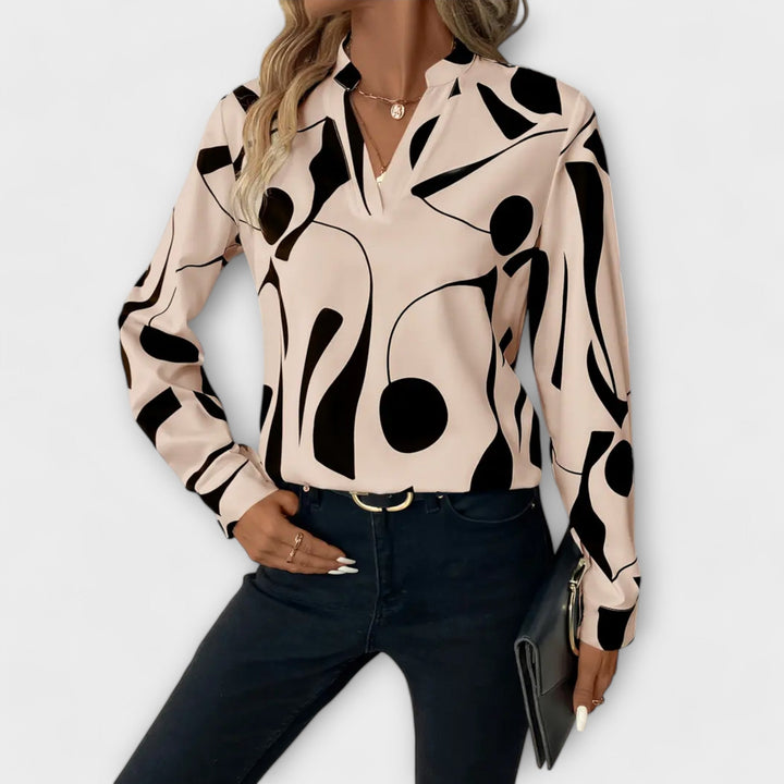 Annie | Elegant Blouse With Design