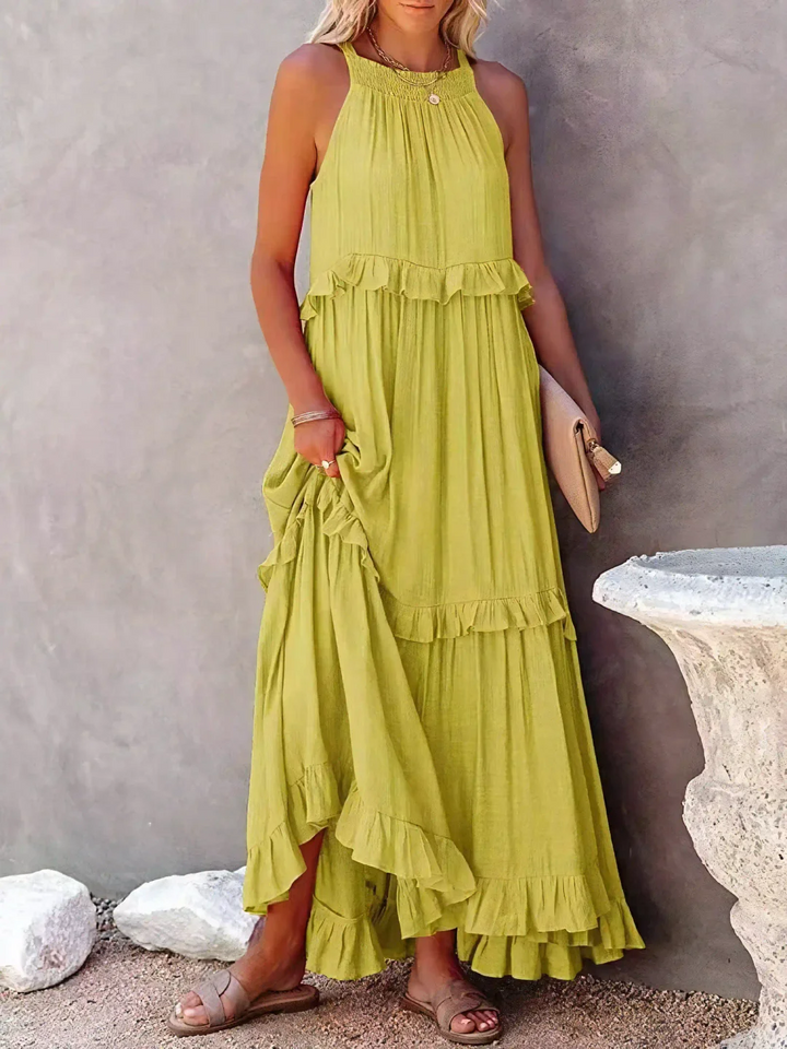 CHERRY™ - Flow &amp; Flutter Maxi Dress