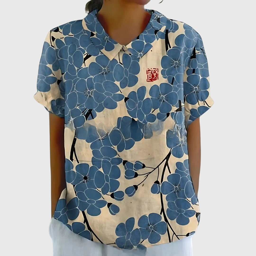 Annie | Floral Blouse