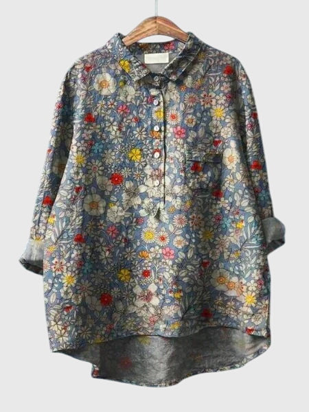 Annie | Floral Print Blouse