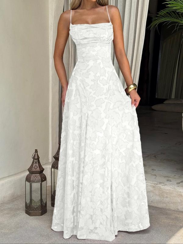 XENIA™ - Elegant Backless Lace Long Dress Fitted Design for Special Occasions &amp; Parties