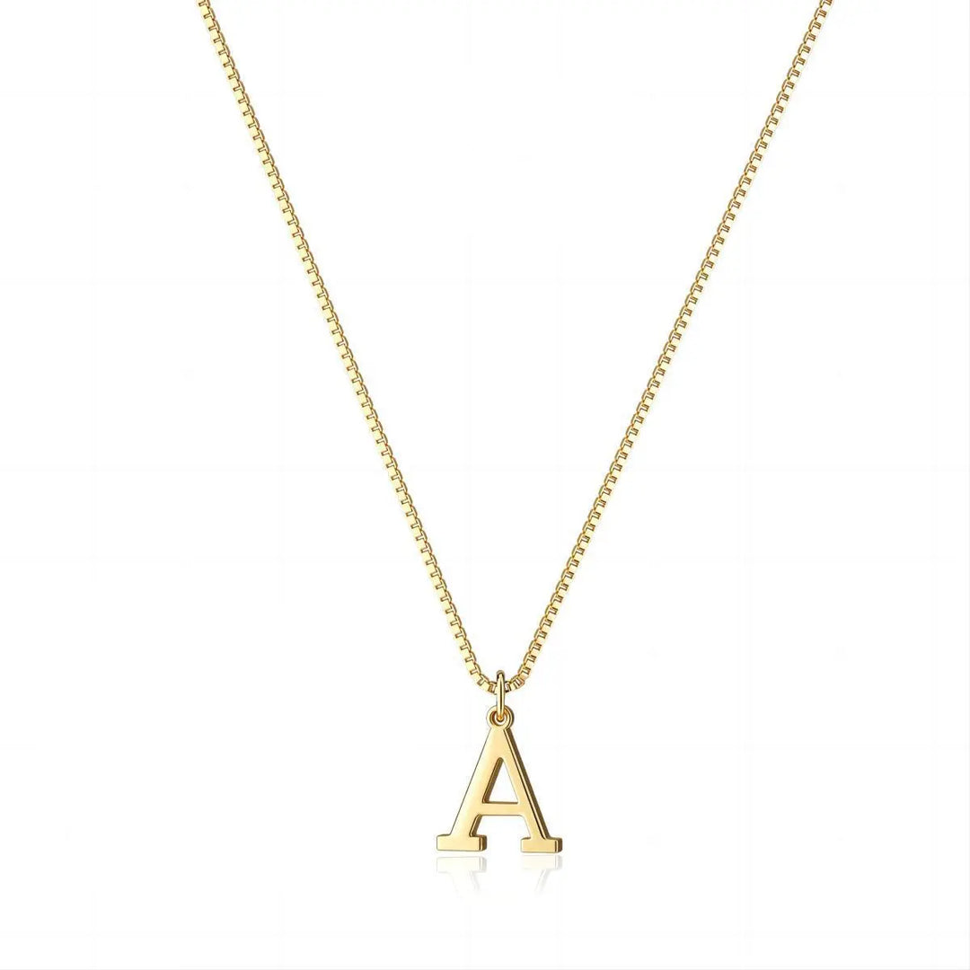 Collier avec des initiales de lettres d&