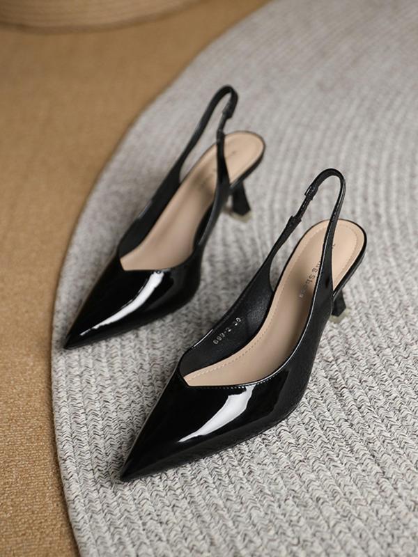 CLARA™ - Women Pointed Toe Slingback Heels for Work &amp; Daily Wear