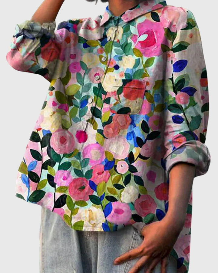 Annie | Floral Print Blouse