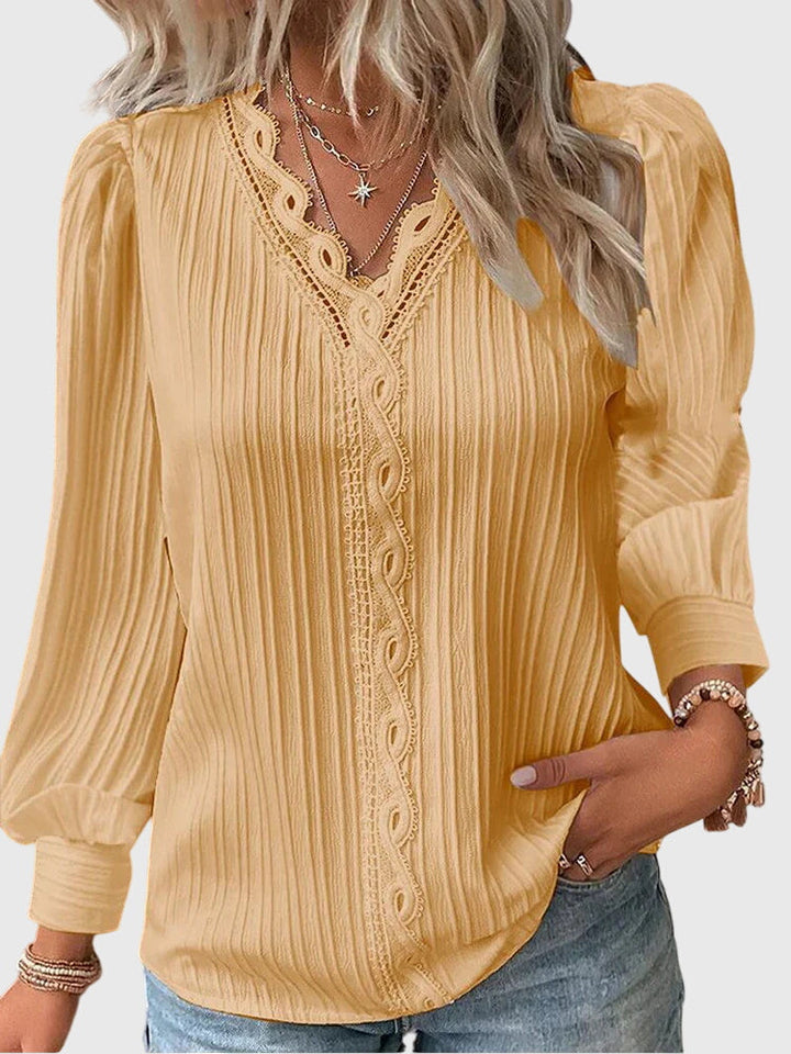 Andrea™ | Blouse Pullover Élégante