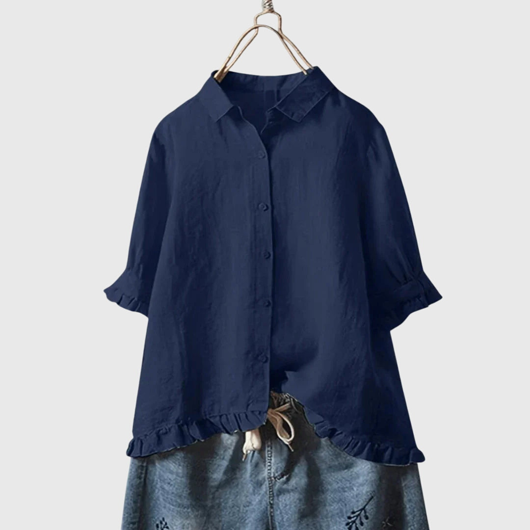 Pamela™ | Chemise Élégante &amp; Raffinée