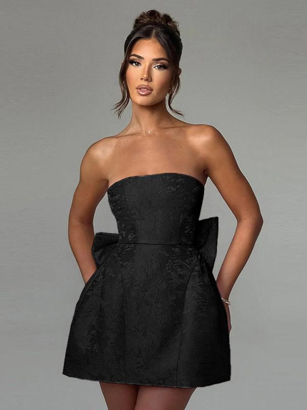 CAROLINE™ - Elegant Strapless A-Line Tube Dress for Summer &amp; Dating