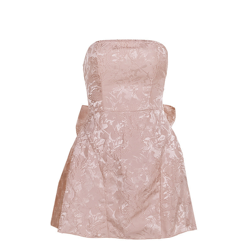 CAROLINE™ - Elegant Strapless A-Line Tube Dress for Summer &amp; Dating