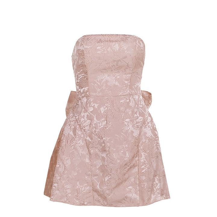 CAROLINE™ - Elegant Strapless A-Line Tube Dress for Summer &amp; Dating