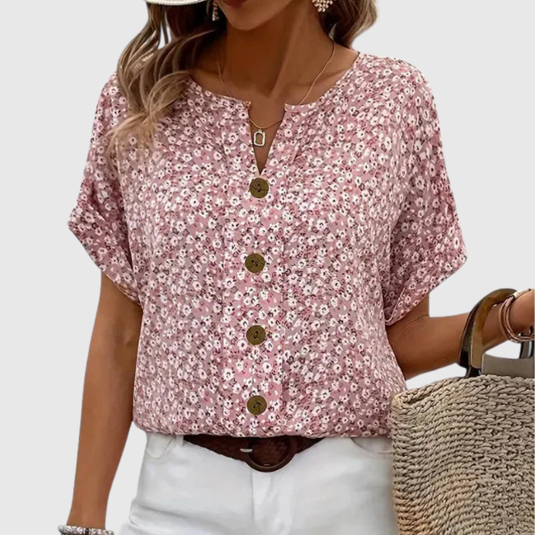 Sabine - Haut Floral Élegant d&