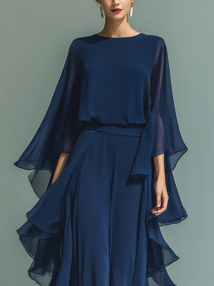 Aurora™ | Ensemble Élégant en Chiffon