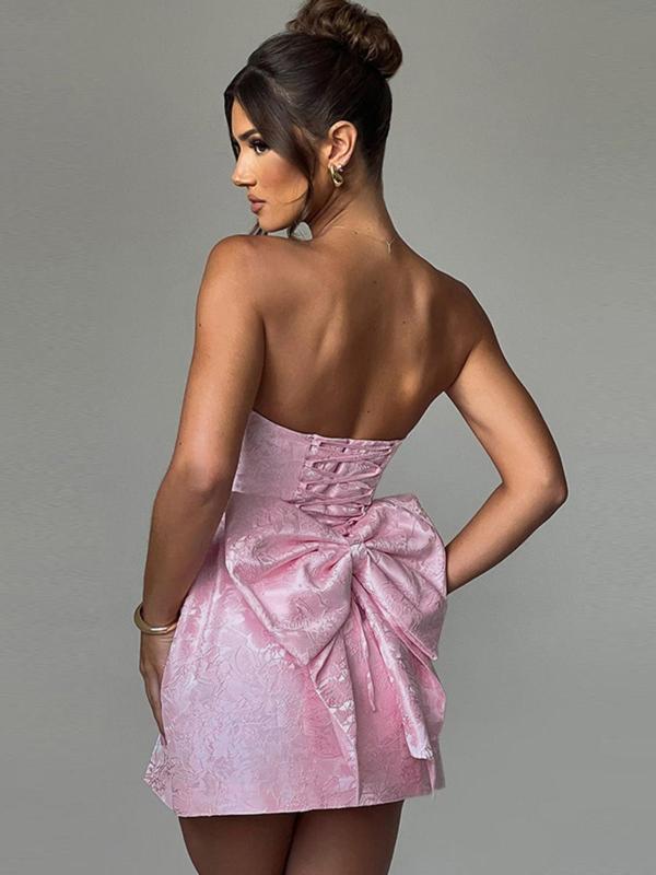 CAROLINE™ - Elegant Strapless A-Line Tube Dress for Summer &amp; Dating