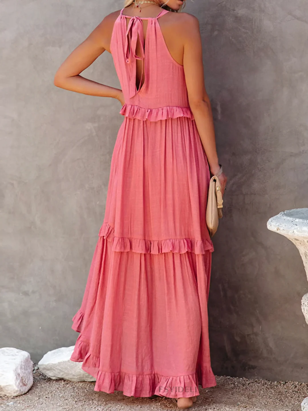 CHERRY™ - Flow &amp; Flutter Maxi Dress