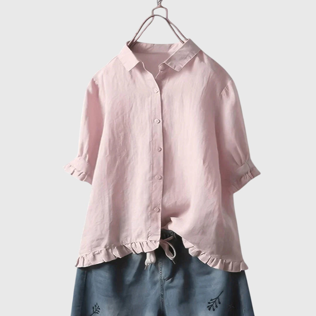 Pamela™ | Chemise Élégante &amp; Raffinée