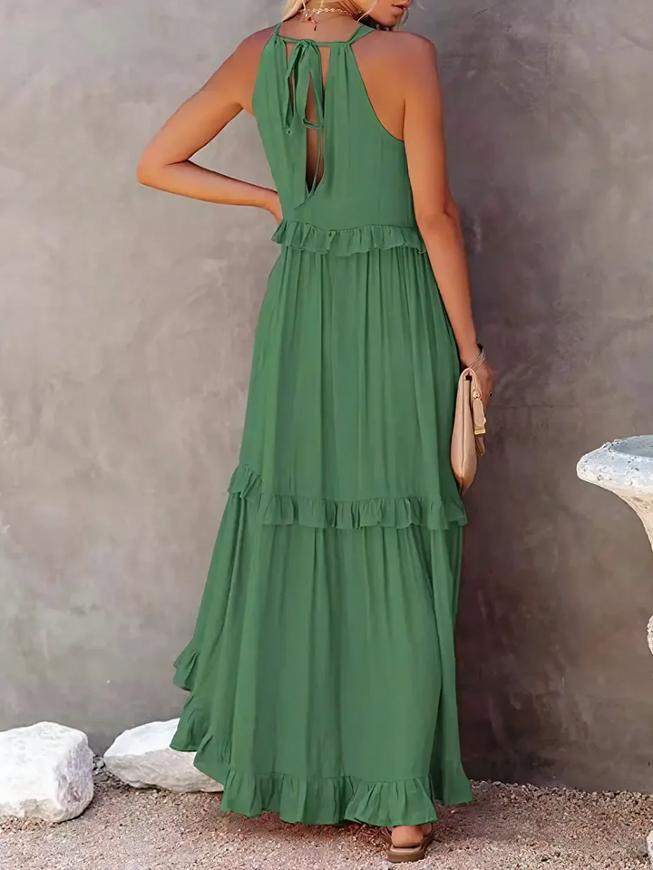 CHERRY™ - Flow &amp; Flutter Maxi Dress