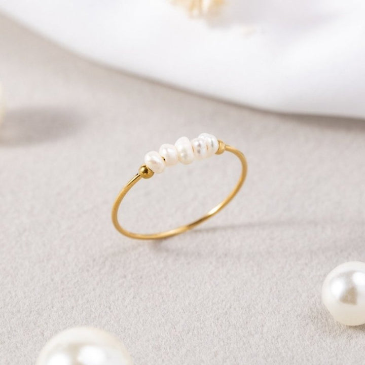 Bague Classique avec Perle d&