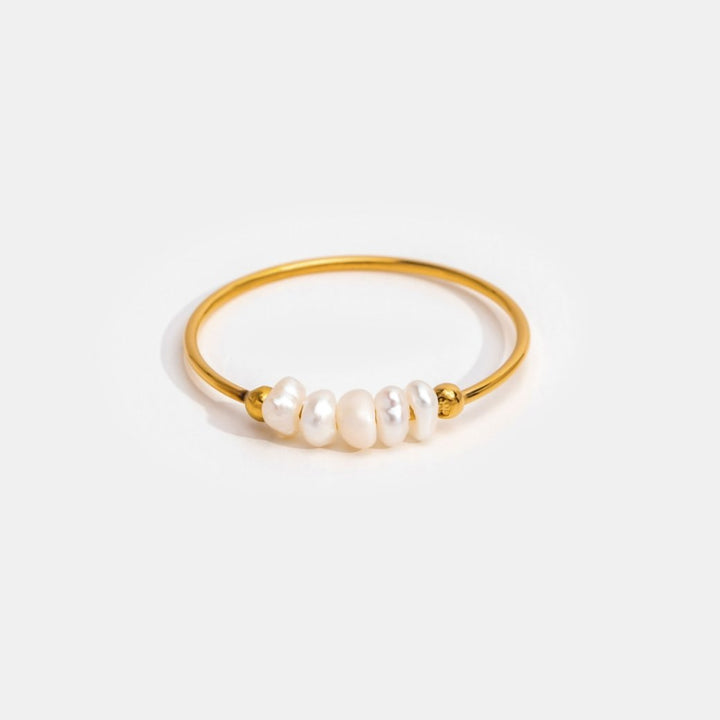 Bague Classique avec Perle d&
