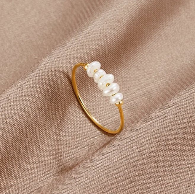 Bague Classique avec Perle d&