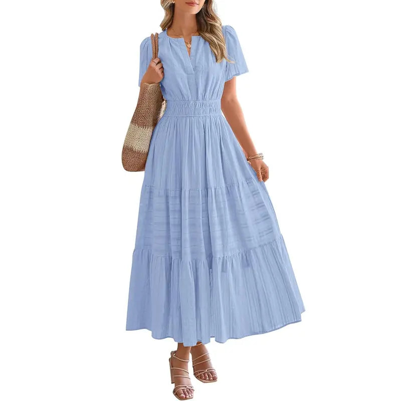 SALLY™ – Relaxed Fit Summer Maxi Boho Dress