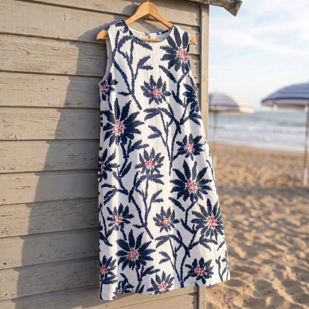 Robe d’Été Confortable Sans Manches