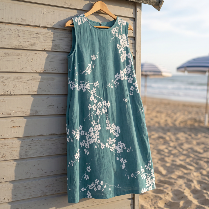 Robe d’Été Confortable Sans Manches
