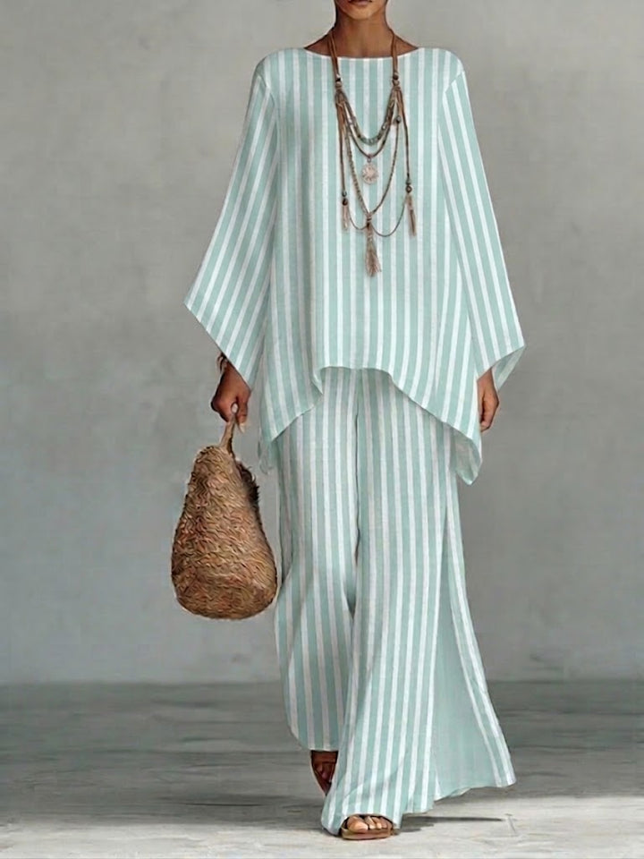 ANNA™ | ENSEMBLE EN COTON ET LIN AMPLE