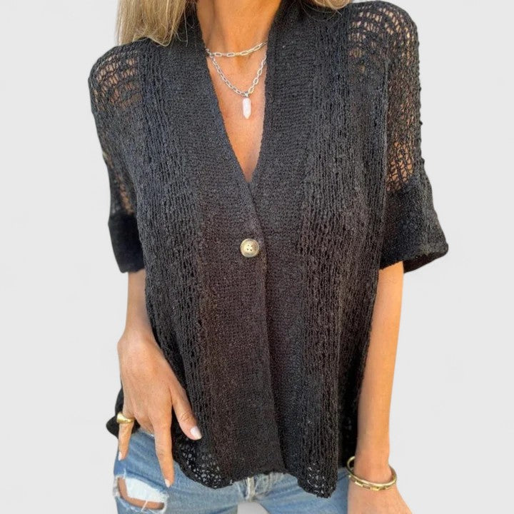 Annie | Elegant Knitted Shirt
